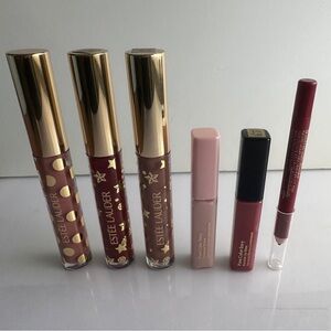Estee Lauder Lip Gloss Bundle x6, Christmas Holiday Limited edition 2023-2025